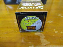 28277 新品・未使用 SRIXON スリクソン ZSTAR DIVIDE イエロー/ホワイト 1ダース ゴルフボール_画像9