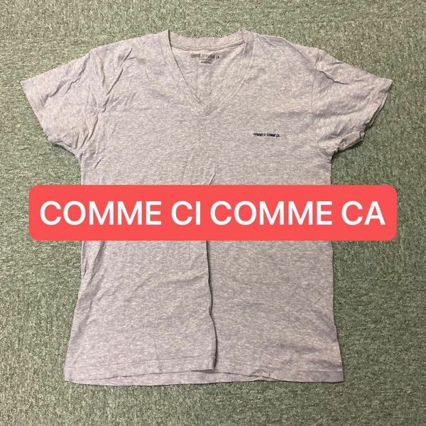 Tシャツ 半袖 グレー　COMME CI COMME CA