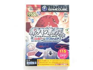 (38)【未開封品】GAME CUBE/ゲームキューブソフト ポケモンボックス ルビー&サファイア Nintendo/ニンテンドー/任天堂 GC (44655S38)