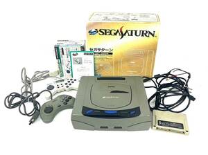 【ジャンク品】SEGA セガサターン HST-0004 HST-3200 本体 ゲーム機 SPC-1-SS SSプロコマンダー SEGASATURN レトロ（44636MT9）