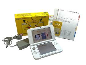 【通電のみ確認済】Nintendo/ニンテンドー 3DS LL ピカチュウ イエロー SPR-001 ポケモン ゲーム機 本体 任天堂 (44655S14)