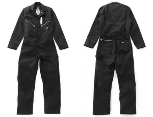 即決■★Dickies★■Black Coverall 48799BK：SIZE=XL