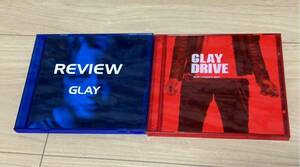 GLAY CD ベストアルバム 「REVIEW」「DRIVE 」