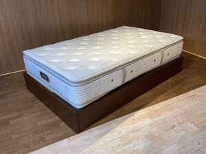  exhibition unused SIMMONS Symons semi-double bed mezzo mf.-no drawing out attaching head less specification / 6.5 Golden value pillow top premium ma