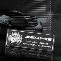 高品質版 黒 AMG メルセデスベンツ プレート エンブレム アップルツリー W463W164W166W176W203W245W246R230R231R170W204W221W222_画像1