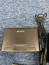 SONY WALKMAN WM-EX85 カセットプレーヤー ソニー ウォークマン RM-8E/BC-7BT 現状品　動作未確認_画像3