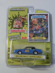 Kml_ZZm022／グリーンライト Collectibles：GARBAGE PAIL KIDS　1983 CHEVROLET MONTE CARLO 【未開封】