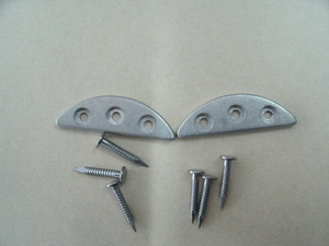 3. hole protector kakato metal fittings metal plate .. decrease prevention w6