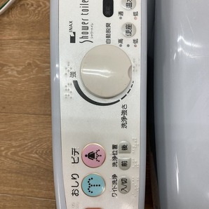 【ジャンク扱い】INAX(イナックス) 電気温水便座 ウォシュレット シャワートイレ「CW-1040」☆#BB7(ブルーグレー) 直接引き取り可☆の画像4