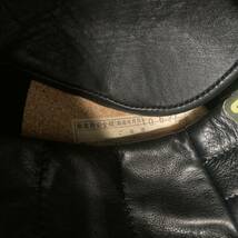 極美品 クノー工業 セタ ヴィンテージ ハーフ ヘルメット 半キャップ ブラック オーウェン クロムウェル_画像6
