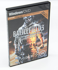 EA BATTLEFIELD 3 PREMIUM EDITION バトルフィールド 3 プレミアム エディション Windows DVD-ROM 2枚組 中古 シリアル付き
