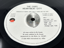 JPN 初回プレス 見本盤 STEREO LP★THE CARS / HEARTBEAT CITY★カーズ / ハートビート・シティ★80's 名盤_画像3