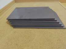 送料無料！不用在庫品処分!　鉄板　S45C 黒皮　6.0ミリ　200ミリ×300ミリ　6枚セット　16.8キロ　鉄板 切り売り　鋼材　DIY_画像2