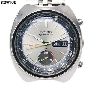 JT2w100 SEIKO 5Sports 6139-7020 腕時計 自動巻き 現在稼働 60サイズ