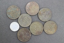 G2W67 古銭等おまとめ 日本紙幣 日本硬貨 外貨 コイン 123g 真贋不明 現状品 ネコパケ_画像4