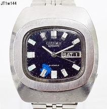 JT1w144 腕時計 Citizen Automatic 21J 文字盤腐食あり 自動巻き 現在稼働 60サイズ_画像1