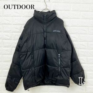 OUTDOOR outdoor fake down jacket L