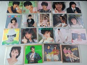 レコード まとめて / 昭和 アイドル / 中森明菜・松田聖子・河合奈保子・小泉今日子・ピンクレディ・森口博子・松本伊代