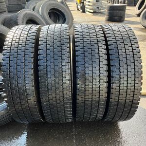 225/90R17.5 DUNLOP, SP001 中古　 激安美品　4本セット：20000円