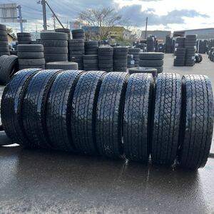 11R22.5 BRIDGESTONE, M801 中古　 激安美品　8本セット：82000円