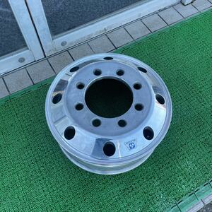 アルコアアルミホイール　7.50×22.5 . 8穴　(11R22.5及び275/80R22.5などに使う)激安美品　1本：15000円