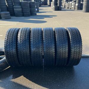 215/70R17.5 118/116 BRIDGESTONE, W979　 中古　　激安美品　6本セット：24000円