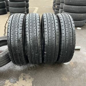 165R13 6PR DUNLOP, VAN01 中古夏タイヤ　4本セット：13000円