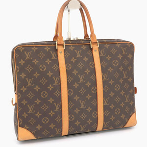 ルイヴィトン LOUIS VUITTON モノグラム ポルトドキュマン ヴォワヤージュ ビジネスバッグ 書類バッグ ハンドバッグ メンズ レザー M40226