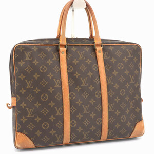 ルイヴィトン LOUIS VUITTON モノグラム ポルトドキュマン ヴォワヤージュ ハンドバッグ ビジネスバッグ 書類鞄 通勤 メンズ M53361