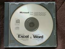 Microsoft Excel 95 & Word 95 （CD-ROM）_画像1