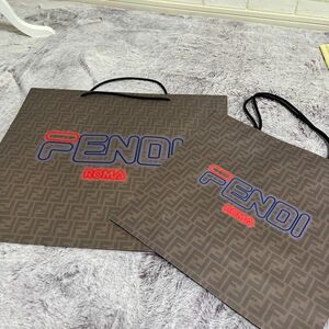 FENDI フェンディ 限定 正規 ショッパー 2枚