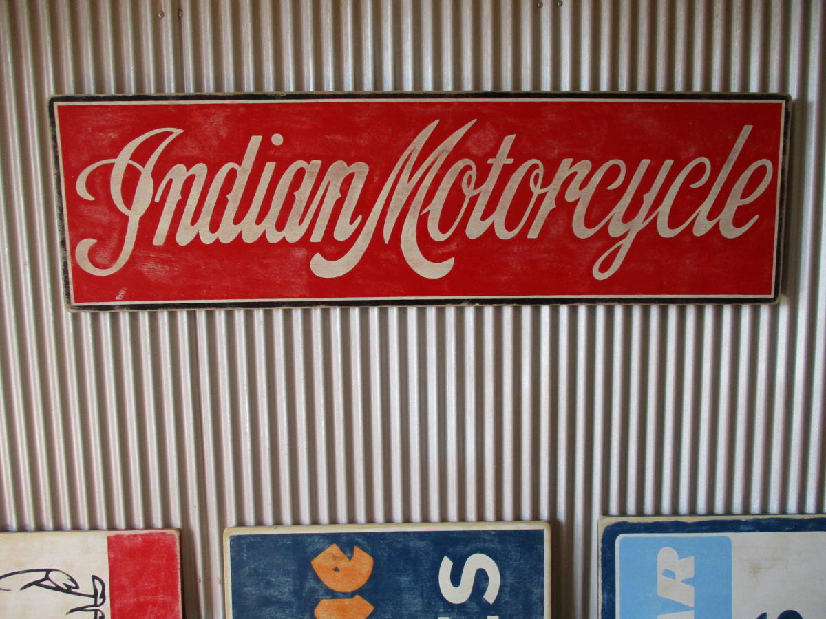 Yahoo!オークション -「indian インディアン」(看板) (広告