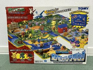 TOMY ポケモン モンコレ モンスターコレクションAG ポケモンパノラマバッグ ピカチュウ フシギダネ コータス 付き