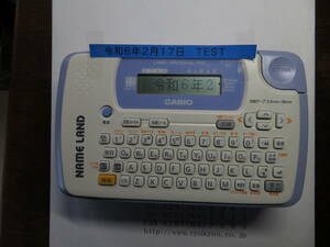 casio nameland KL-P20