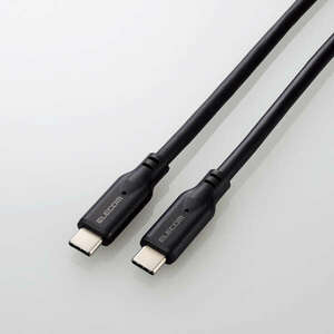 USB3.1ケーブル [C-C] 0.5m USB PD(最大100W)対応 USB10Gbps(USB3.2(Gen2))仕様機器でデータを高速転送可能: MPA-CC1G05BK