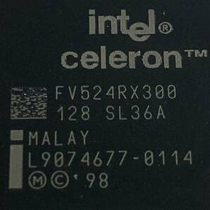 インテル intel celeron FV524RX300 SL36A 128 Socket 370 PPGA PCパーツ CPUの画像5