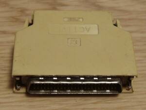 中古品　SCSIターミネータ　1個　ピンタイプハーフ 50pin　動作確認