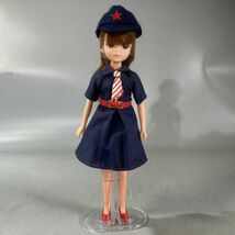 A2－600【リカちゃん人形】制服　スチュワーデス　CA　キャビンアテンダント　客室乗務員　made in Japan_画像1