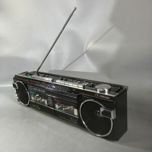 A2-592【SANYO ラジカセ】通電・ダブルカセットデッキ　MR-WU4MKⅢ