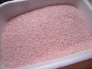 himalaya rock salt pink salt 1mm and downward 500g postage included 