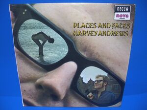 【LP】HARVEY ANDREWS PLACES&FACES UK60sフォーク シンガーソングライター☆英DECCA NOVA初回美品!!!★