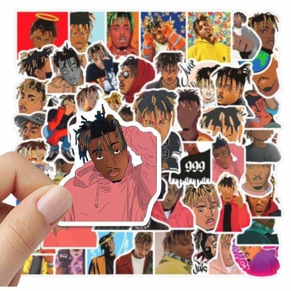 Juice WRLD ステッカー 50枚セット PVC 防水 シール ラッパー