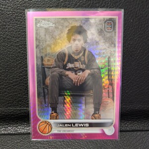 2022-23 Topps Chrome OTE Pink Refractor Jalen Lewis /150