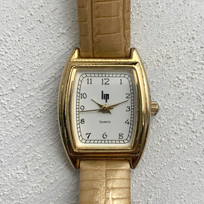 ジャンク 稼働品 フランス 1980s ヴィンテージ lip リップ 電池式 腕時計 時計 ウォッチ アクセサリー アンティーク