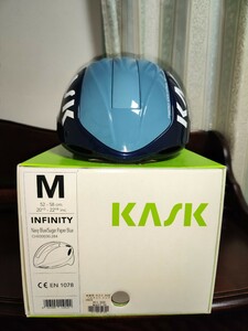 KASK INFINITY Navy Blue / Sugar Paper Blue Mサイズ 新品未使用品 カスク インフィニティ ブルー 青 ロードバイクヘルメット Team sky