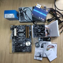 【ジャンク】PCパーツ CPU,マザーボード.メモリ,電源,CPUクーラー,DVDドライブ 第4世代core_画像1