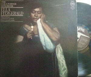 ３枚で送料無料【米Verve mono】Ella Fitzgerald/The Cole Porter Songbook (2LP)