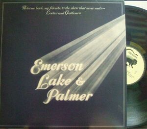 【Manticore】Emerson Lake & Palmer/Welcome back, my friends, to the show that never ends～Ladies and Gentlemen (3LP)