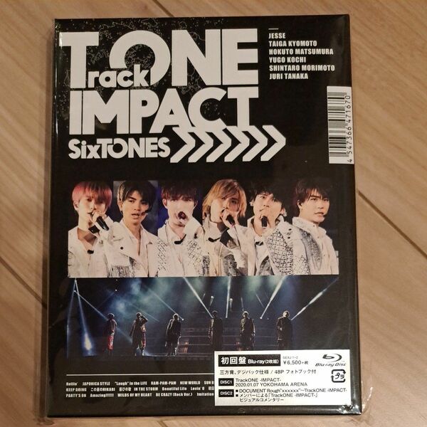 正規品 SixTONES TrackONE -IMPACT- 初回盤 Blu-ray ブルーレイ