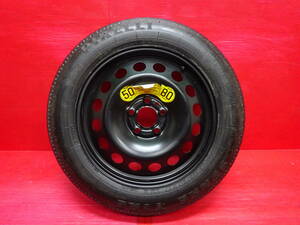 ボルボ XC純正17インチスペアホイール スペアタイヤ 1本 4J +50 5H 108 PIRELLI SPARE TYRE T135/90R17 104M VOLVO ピレリ